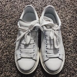 Alexander McQueen White Oversized Sneakers